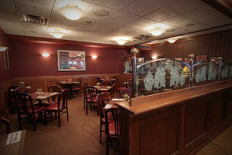 View of dining room