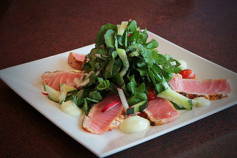 Ahi tuna salad